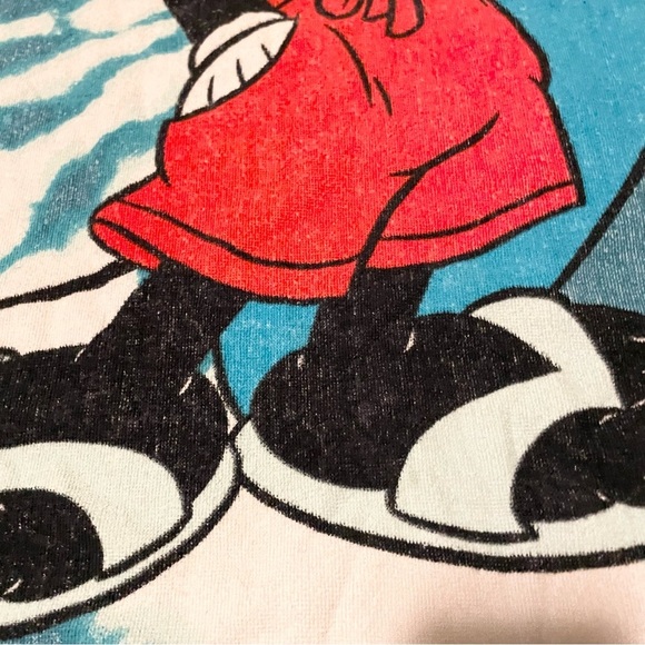 Vintage Disney Mickey Mouse Surfing Beach Towel - Picture 7 of 16